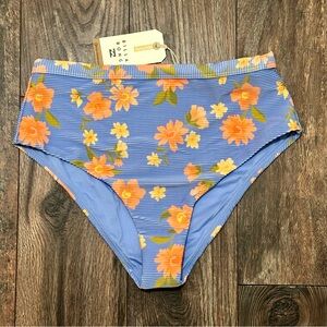 Billabong BNWT Lazy days tanlines hi rise bikini bottoms size large